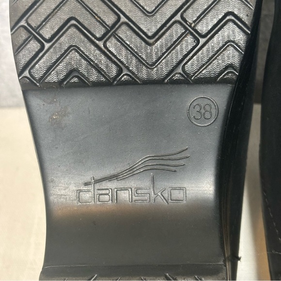 Dansko Sonja Classic Open Back Clog-Oiled Black Leather-Women EU 38 / US 7.5 - Picture 9 of 13